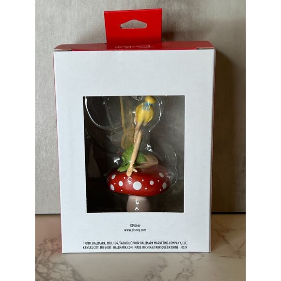 Hallmark Christmas Ornament PETER PAN DISNEY TINKERBELL 2024 NEW IN BOX - Picture 2 of 2